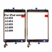 Original touchscreen For IPad mini 1 2 a1432 a1454 a1489 Touch Screen Digitizer Panel Assembly Replacement part Glass With home
