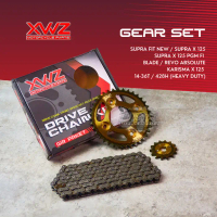 GEAR GIR SET GIR PAKET KARISMA SUPRA X 125 SUPRA FIT NEW REVO XWZ TERBARU 2024