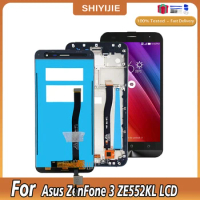 5.5" Original LCD For Asus ZenFone 3 ZE552KL LCD Display Touch Screen Digitizer With Frame Assembly 