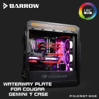 Barrow Distroplate for Cougar Gemini T Case CRGT-SDB Water Cooling System for PC Gaming 5V 3PIN Waterway Board