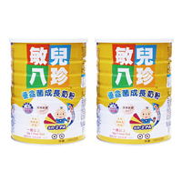 敏兒八珍 優益菌成長奶粉sn-2PA 1600g 2入組【德芳保健藥妝】