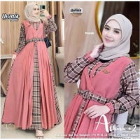 Gamis Athira Maxy Kotak Terbaru