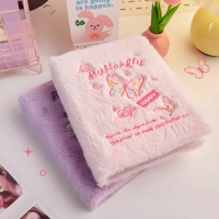 【愛豆小卡】蝴蝶刺繡毛絨卡冊(相冊 四宮格 追星 集卡冊 拍立得 底片 名片收納 卡冊 相簿 相片)