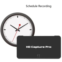 HD Video capture pro, convert HDMI/components to HDMI/USB Flash disk for game equipment, support playback,live video streaming