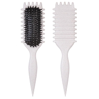 Curl Defining Brush - Curly Hair Brush Define & Shape Curls Wet or Dry (Pinkish Lavender)