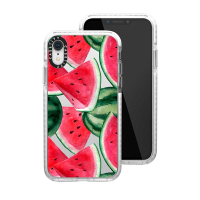 Casetify iPhone XR 耐衝擊保護殼-西瓜饗宴