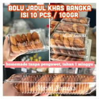 Kue Bolu Basah Jadul Khas Bangka isi 10 Homemade / Bolu Panggang Oven / Bolu Classic Original / Jaja