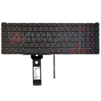 New keyboard backlit red word For Acer Nitro 5 7 AN515-54 43 44 AN515-55 AN517-51 52 AN715-51