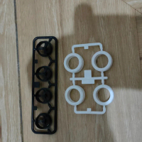velg 3 spoke small + ban hard white ori Tamiya..rare!!