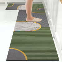 廚房地墊軟硅藻泥耐臟吸水防油防污免洗可擦耐磨新款防滑地毯