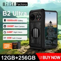 IIIF150 B2 Ultra Rugged Smartphone 15000mAh 12GB 256GB 6.78 inch Screen120Hz 200MP Micro-Motion Sensing Dual Display Phone