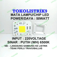 Lampu LED PJU 50w / Mata LED 50w / Chip LED 50w / Lampu COB 50wat 220V