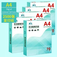 A4影印紙70g整箱a4紙學生雙面白紙草稿紙實惠裝紙張a4紙70g一箱影印紙機紙辦公用品紙紙-70g/A4複印紙2500張【經典款】 均碼-款式3