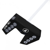 【LAB Golf】Mezz 客製版黑色高爾夫球推桿_34吋(升等白色 Accra 碳纖維桿身)