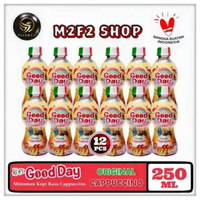 Good Day Originale Cappuccino Coffee Botol Pet - 250 ml (Kemasan 12 Pcs)
