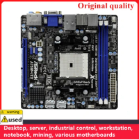 Used For ASROCK A75M-ITX MINI ITX Motherboards Socket FM1 DDR3 16GB For AMD A75 Desktop Mainboard SATA III USB3.0