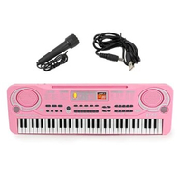 Keyboard Piano, 61 Keys Portable Electronic Piano for Kids, Digital Music Piano Keyboard Educational for Girls Boys