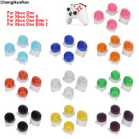 1set ABXY Buttons Set / 2pcs Joystick Cap For Xbox One Elite/Xbox One Slim S/Xbox One Controller Accessories Replacement Buttons