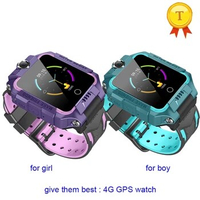 best selling Kids Smart GPS Watch 4G Wifi SIM Card Baby Child Smart Watch Anti-lost Safe SOS Video Call Camera flashlight Watch