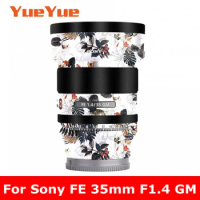 For Sony FE 35mm F1.4 GM SEL35F14GM Anti-Scratch Camera Lens Sticker Coat Wrap Protective Film Body Protector Skin FE 35 1.4 GM