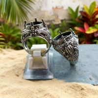 RING UKIR BALI untuk batu permata/akik
