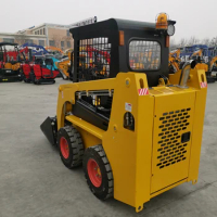 Historically low price The maximum load of Yangma engine 380kg large slip loader HTHY25 is very popular