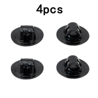 Mount Stand Holder Engine Mounts Outerdoor Sea Water 0.7 Inch 1.98cm 4pcs Black Easy To Use And Install Durable
