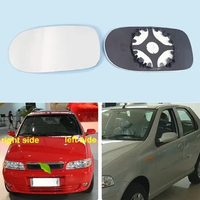 For Fiat Siena Palio Car Accessories Exteriors Part Side Rearview Mirror Lenses Reflective Glass Lens without Heating