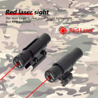 Tactical Red Dot Laser Sights Air Gun Rifle Laser Hunting Accessories Rifle Sight 11/20mm Rail Mount AR15 AK47