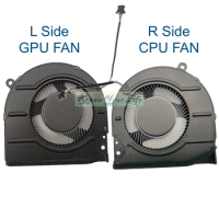 CPU GPU Cooling Fan for Dell inspiron 14 Plus 7420 5420 2022 Notebook PC 0YNTMM 08994X L &amp; R Cooler Fan BN6508S5H 002P 003P