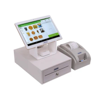 Pos Cash Register Android Tablet Pos Terminal Stand And Cash Register With Loyverse POS Software