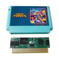 Megaman 1 Video Game For 60 Pins 8 Bit FC Game Cartridge