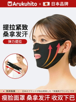 日本瘦臉繃帶v臉提拉緊致面膜臉部法令紋下垂面罩臉提升發汗神器