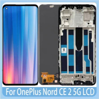 6.43" Original /AMOLED For OnePlus Nord CE 2 5G LCD Display+Frame Touch Panel Digitizer For OnePlus CE 2 5G 1+ce2 5G IV2201LCD