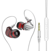 Tai nghe gaming có dây S2000 có mic nhét tai chống ồn chơi game bass căng Tech Handy Nghe Nhạc Earph