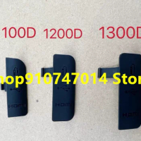 For Canon 1100D 1200D 1300D FOR EOS REBEL T3 T5 T6 KISS X50 X70 X80 HDMI-compatible MIC Cap Interface Cover USB Rubber Lid Door