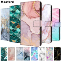 Marble Leather Case For Huawei Honor Magic5 Lite Case Honor X9a X8a X7a Magic 5 Lite Flip Cover Stand Wallet Book Funda HonorX9a
