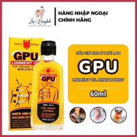 Dầu Gió Con Ó Thái Lan GPU Eagle Brand, Dầu Gừng Nóng Massage Và Xoa Bóp Liniment Oil Minyak Urut Th