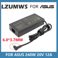 20V 12A 240W 6.0*3.7MM Charger ADP-240EB B Laptop Adapter For ASUS ROG Strix Scar 15 GX550LXS RTX2080 S15 S17 G15 G513 G533QS