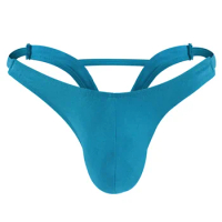 New Product Men Underwear Cotton Sexy Gay Jockstrap Breathable Male Panties Thong