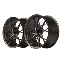 for Custom forged wheels Black Chrome Forged Rims Car Wheel Custom Rims Wheels OEM 16 17 18 19 20 21 22 23 24 25 26inch