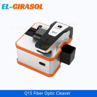 High-Precision Q1S Fully Automatic Electric Fiber Optic Cleaver Rechargeable Optic Cable Cutter Optical Fiber Cleaver ftth