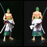 Anime O. N. E. P. Tôi. E. C. E Ba Thanh Kiếm Phong Cách Xã Wano Nước Kimono Enma Thanh Kiếm Zoro Đóng Hộp Hình Approx20cm