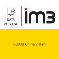 Paket Mobile Data Indosat - China 20GB 7 Hari