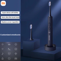 Xiaomi Sonic Electric Toothbrush T700 Teeth Whitening Ultrasonic Vibration Oral Cleaner Brush Smart APP LED Display Custom Made