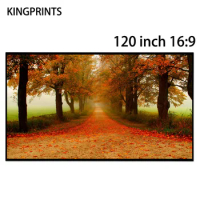 120-inch 16:9 Projector Screens Free Edge Black Crystal Absorbs Ambient Light ALR Screen For Xgimi 3D 4K Projector