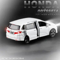 honda odyssey toy car Diecast Metal Model CAR Toys for kids children Sound Lighting Pull Back gifts collection hobby