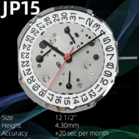 New Genuine Miyota JP15 Watch Movement Citizen Original Quartz Mouvement Automatic Movement Watch Parts