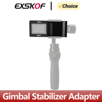 Action Camera Gimbal Stabilizer Adapter For GoPro Hero 7 6 5 4 3 SJCAM AKASO EKEN DJI YI Action Camera Accessories