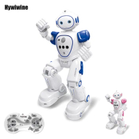 Robot Rc Emo Samrt Intelligent 2.4G Infrared Sensor Wireless Dance Music Robo Remote Control Programming Robot Toys for Girls